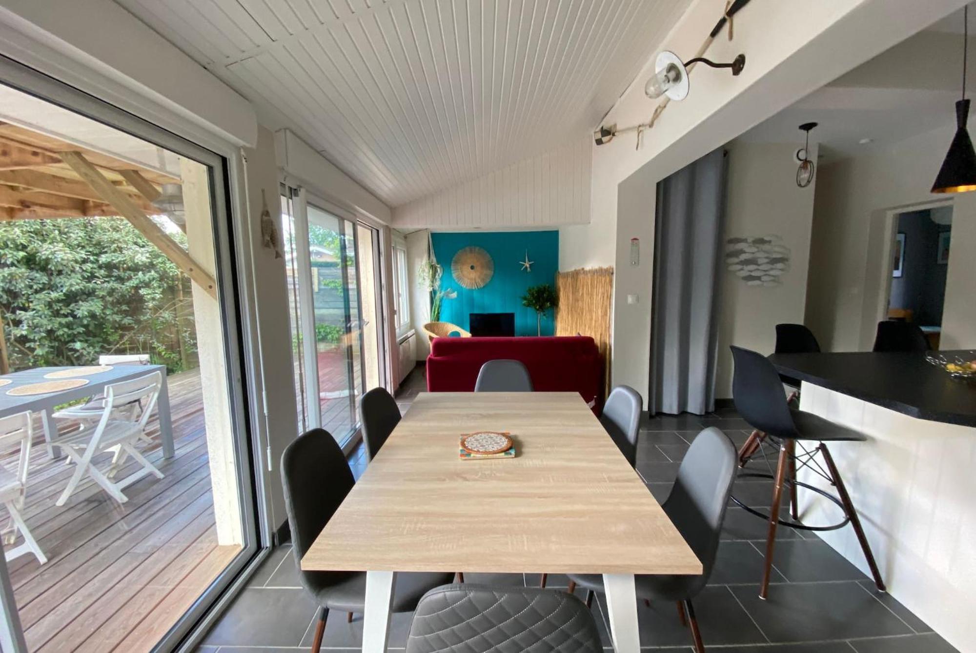 Maison Des Lauriers A Andernos Exteriör bild